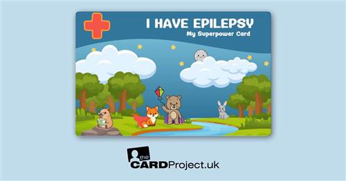 Epilepsy My Superpower Card